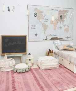 Lorena Canals Tapis Lavable Carte Du Monde (140 X 200 Cm) -Boutique KidKraft tapis lavable carte du monde 140 x 200 cm 3