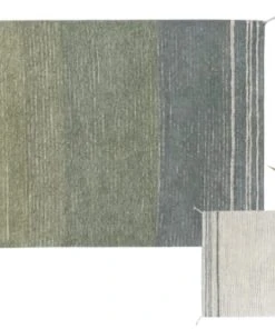 Lorena Canals Tapis Lavable En Coton Bleu 170x240