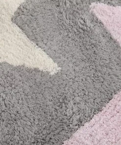 Lorena Canals Tapis Lavable En Coton Rose 120x160 -Boutique KidKraft tapis lavable en coton rose 120x160 5