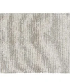 Lorena Canals Tapis Lavable En Laine Grise 80 X 140