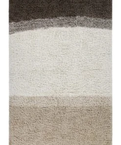 Lorena Canals Tapis Lavable En Laine Marron 140x200