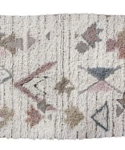 Lorena Canals Tapis Lavable En Laine Marron 140x200