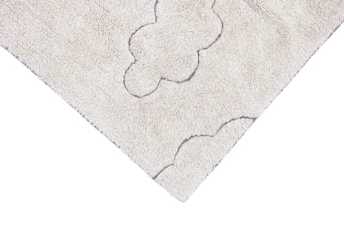 Lorena Canals Tapis Lavable Nuage En Coton Blanc 120x160 6 Lorena Canals Tapis Lavable Nuage En Coton Blanc 120x160 – Image 4