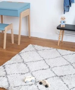 AFK Living Tapis Long Shaggy Nomad Beige 80x200cm 8 AFK Living Tapis Long Shaggy Nomad Beige 80x200cm -Boutique KidKraft tapis long shaggy nomad beige 80x200cm 1