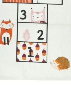 Wadiga Tapis Marelle Enfant Coton Multicolore - 70x140cm -Boutique KidKraft tapis marelle enfant coton multicolore 70x140cm 2