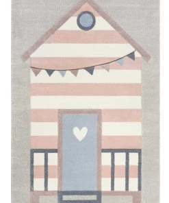 ESPRIT Tapis Motif Cabine De Plage Pastel 160x225