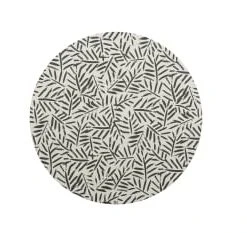 Toddlekind Tapis Multifonction En Vinyle Bébé Rose Diamètre 105cm -Boutique KidKraft tapis multifonction en vinyle bebe gris charbon noir diametre 105cm leaves 4