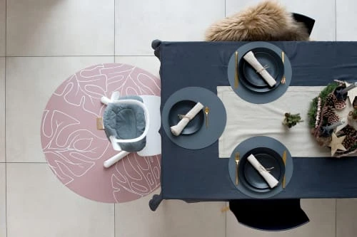 Toddlekind Tapis Multifonction En Vinyle Bébé Rose Diamètre 105cm 4 Toddlekind Tapis Multifonction En Vinyle Bébé Rose Diamètre 105cm – Image 2