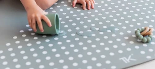 Toddlekind Tapis Multifonction En Vinyle Gris Diamètre 105cm 5 Toddlekind Tapis Multifonction En Vinyle Gris Diamètre 105cm – Image 3