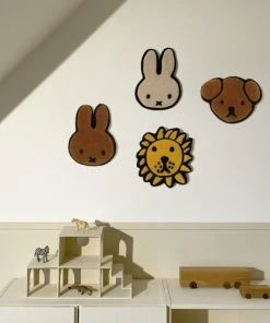 Mr. Maria Tapis Mural Lion Tissu Jaune 7 Mr. Maria Tapis Mural Lion Tissu Jaune -Boutique KidKraft tapis mural lion tissu jaune 2