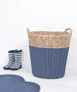 Lilipinso Tapis Nuage En Coton Bleu Marine -Boutique KidKraft tapis nuage en coton bleu marine 2