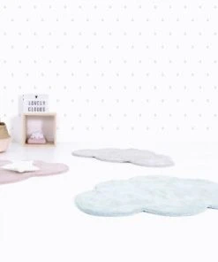 Lilipinso Tapis Nuage En Coton Mint Turquoise -Boutique KidKraft tapis nuage en coton mint turquoise 3