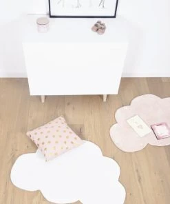 Lilipinso Tapis Nuage En Coton Rose Pâle -Boutique KidKraft tapis nuage en coton rose pale 3