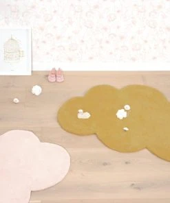 Lilipinso Tapis Nuage En Coton Rose Pâle -Boutique KidKraft tapis nuage en coton rose pale 4