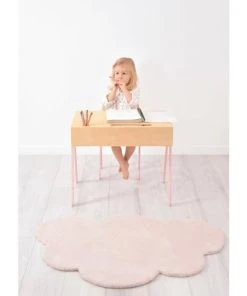 Lilipinso Tapis Nuage En Coton Rose Pâle -Boutique KidKraft tapis nuage en coton rose pale 5