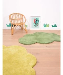 Lilipinso Tapis Nuage En Coton Vert Chèvrefeuille -Boutique KidKraft tapis nuage en coton vert chevrefeuille 3