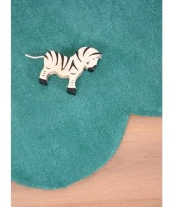 Lilipinso Tapis Nuage En Coton Vert émeraude -Boutique KidKraft tapis nuage en coton vert emeraude 1