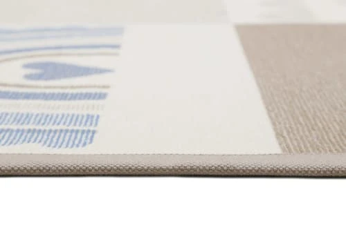 ESPRIT Tapis Plat Réversible Tons Pastels Beige, Rose Et Bleu 70x140 5 ESPRIT Tapis Plat Réversible Tons Pastels Beige, Rose Et Bleu 70x140 – Image 3