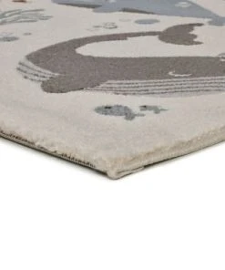 Atticgo Tapis Pour Enfants Avec Baleines En Multicolore, 120x170 Cm -Boutique KidKraft tapis pour enfants avec baleines en multicolore 120x170 cm 2
