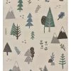 Atticgo Tapis Pour Enfants Avec Des Arbres En Multicolore, 120x170 Cm -Boutique KidKraft tapis pour enfants avec des arbres en multicolore 120x170 cm