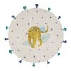 Maisons Du Monde Tapis Rond à Imprimé Tigre Et Pompons En Coton -Boutique KidKraft tapis rond a imprime tigre et pompons en coton 1000 11 12 225635 1