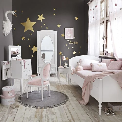 Maisons Du Monde Tapis Rond à Pompons En Coton Gris D100 8 Maisons Du Monde Tapis Rond à Pompons En Coton Gris D100 – Image 6