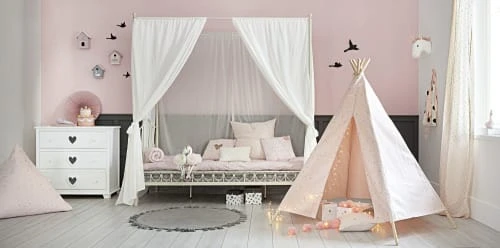 Maisons Du Monde Tapis Rond à Pompons En Coton Gris D100 6 Maisons Du Monde Tapis Rond à Pompons En Coton Gris D100 – Image 4