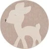 Nazar Tapis Rond Beige Et Crème Motif Bambi - D120 2 Nazar Tapis Rond Beige Et Crème Motif Bambi - D120 -Boutique KidKraft tapis rond beige et creme motif bambi d120