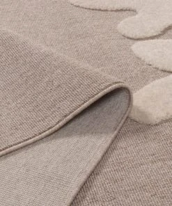 Nazar Tapis Rond Beige Et Crème Motif Renne - D120 -Boutique KidKraft tapis rond beige et creme motif renne d120 2