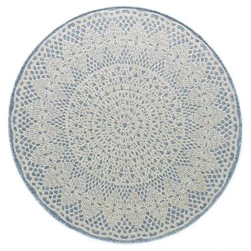 AFK Living Tapis Rond Crochet Gris 130x130 3 AFK Living Tapis Rond Crochet Gris 130x130