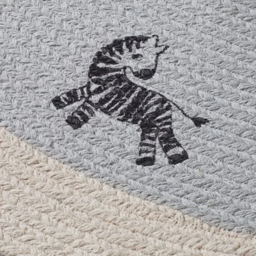 Maisons Du Monde Tapis Rond En Coton Tressé Imprimé à Pompons D100 4 Maisons Du Monde Tapis Rond En Coton Tressé Imprimé à Pompons D100 – Image 2