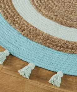 Maisons Du Monde Tapis Rond En Jute Et Coton à Pompons Bleu 7 Maisons Du Monde Tapis Rond En Jute Et Coton à Pompons Bleu -Boutique KidKraft tapis rond en jute et coton a pompons bleu 1000 10 11 225634 3