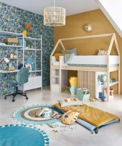 Maisons Du Monde Tapis Rond En Jute Et Coton à Pompons Bleu 8 Maisons Du Monde Tapis Rond En Jute Et Coton à Pompons Bleu -Boutique KidKraft tapis rond en jute et coton a pompons bleu 1000 10 11 225634 4