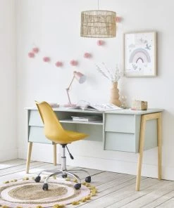 Maisons Du Monde Tapis Rond En Jute Tressé Et Coton à Pompons D100 -Boutique KidKraft tapis rond en jute tresse et coton a pompons d100 1000 1 13 206653 8