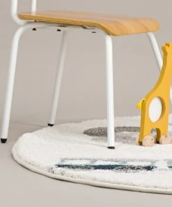 AFK Living Tapis Rond Enfant Train Vintage120x120 10 AFK Living Tapis Rond Enfant Train Vintage120x120 -Boutique KidKraft tapis rond enfant train vintage120x120 3