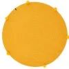 Nazar Tapis Rond Enfant Uni Fait Main Aspect Jute Jaune -D120 -Boutique KidKraft tapis rond enfant uni fait main aspect jute jaune d120