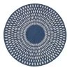 AFK Living Tapis Rond Illusion Bleu Nuit 135x135 -Boutique KidKraft tapis rond illusion bleu nuit 135x135 1