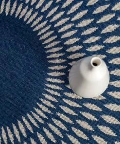 AFK Living Tapis Rond Illusion Bleu Nuit 135x135 -Boutique KidKraft tapis rond illusion bleu nuit 135x135 3