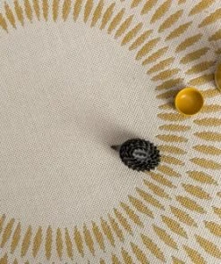 AFK Living Tapis Rond Illusion Miel 135x135 -Boutique KidKraft tapis rond illusion miel 135x135 3