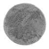 Douceur D'Intérieur Tapis Rond Imitation Fourrure Gris D90cm -Boutique KidKraft tapis rond imitation fourrure gris d90cm