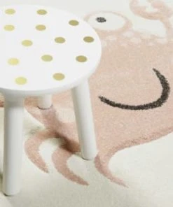ESPRIT Tapis Rond Motif Petit Crabe Rose Sur Fond Beige 80 D -Boutique KidKraft tapis rond motif petit crabe rose sur fond beige 80 d 1