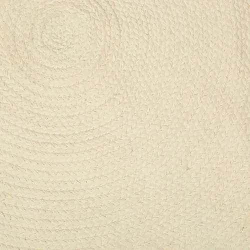 Decoratie Tapis Rond Pompons écru Coton D90cm 4 Decoratie Tapis Rond Pompons écru Coton D90cm – Image 3