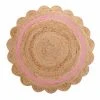 Douceur D'Intérieur Tapis Rond Pompons Jute Polycoton D90cm -Boutique KidKraft tapis rond pompons jute polycoton d90cm