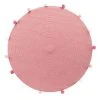 Douceur D'Intérieur Tapis Rond Pompons Rose Dragée D90cm 1 Douceur D'Intérieur Tapis Rond Pompons Rose Dragée D90cm -Boutique KidKraft tapis rond pompons rose dragee d90cm