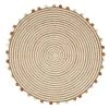 Maisons Du Monde Tapis Rond Spirale Coton OEKO-TEX® Et Jute Avec Pompons -Boutique KidKraft tapis rond spirale coton oeko tex et jute avec pompons 1000 9 40 225786 1