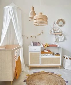 Maisons Du Monde Tapis Rond Tressé Jute à Pompons En Coton OEKO-TEX® 9 Maisons Du Monde Tapis Rond Tressé Jute à Pompons En Coton OEKO-TEX® -Boutique KidKraft tapis rond tresse jute a pompons en coton oeko tex 1000 3 34 225780 5
