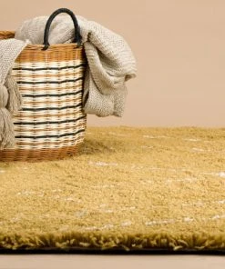 AFK Living Tapis Shaggy Sahara Safran 120x170 -Boutique KidKraft tapis shaggy sahara safran 120x170 4