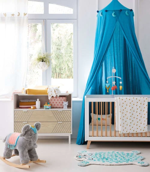 Maisons Du Monde Tapis Tufté En Forme De Léopard Bleu En Coton OEKO-TEX® 100x76 5 Maisons Du Monde Tapis Tufté En Forme De Léopard Bleu En Coton OEKO-TEX® 100x76 – Image 3