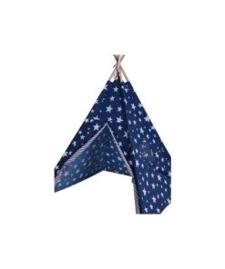 Wadiga Tente De Jeu Pour Enfant Tipi Bleu Avec étoiles Blanches -Boutique KidKraft tente de jeu pour enfant tipi bleu avec etoiles blanches 2