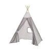 Unimasa Tente De Jeu Pour Enfant Tipi Gris Et Blanc Rayures -Boutique KidKraft tente de jeu pour enfant tipi gris et blanc rayures
